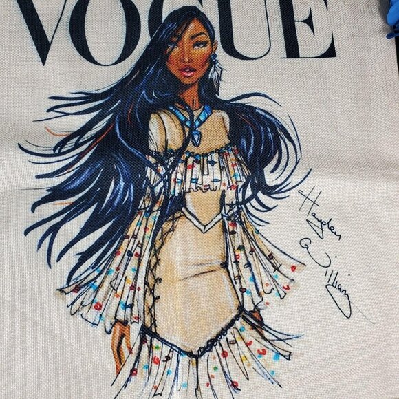 Pocahontas Princess Accent Pillowcase Throw Pillow Cushion Cover Home Decor Gift - Picture 8 of 10